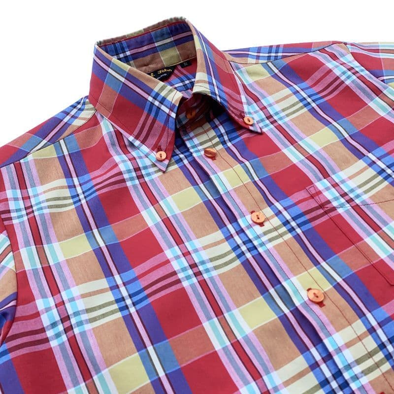 Original John(オリジナル ジョン) | 60's B.D.Shirts [SH473] - Red - Sopwith camel