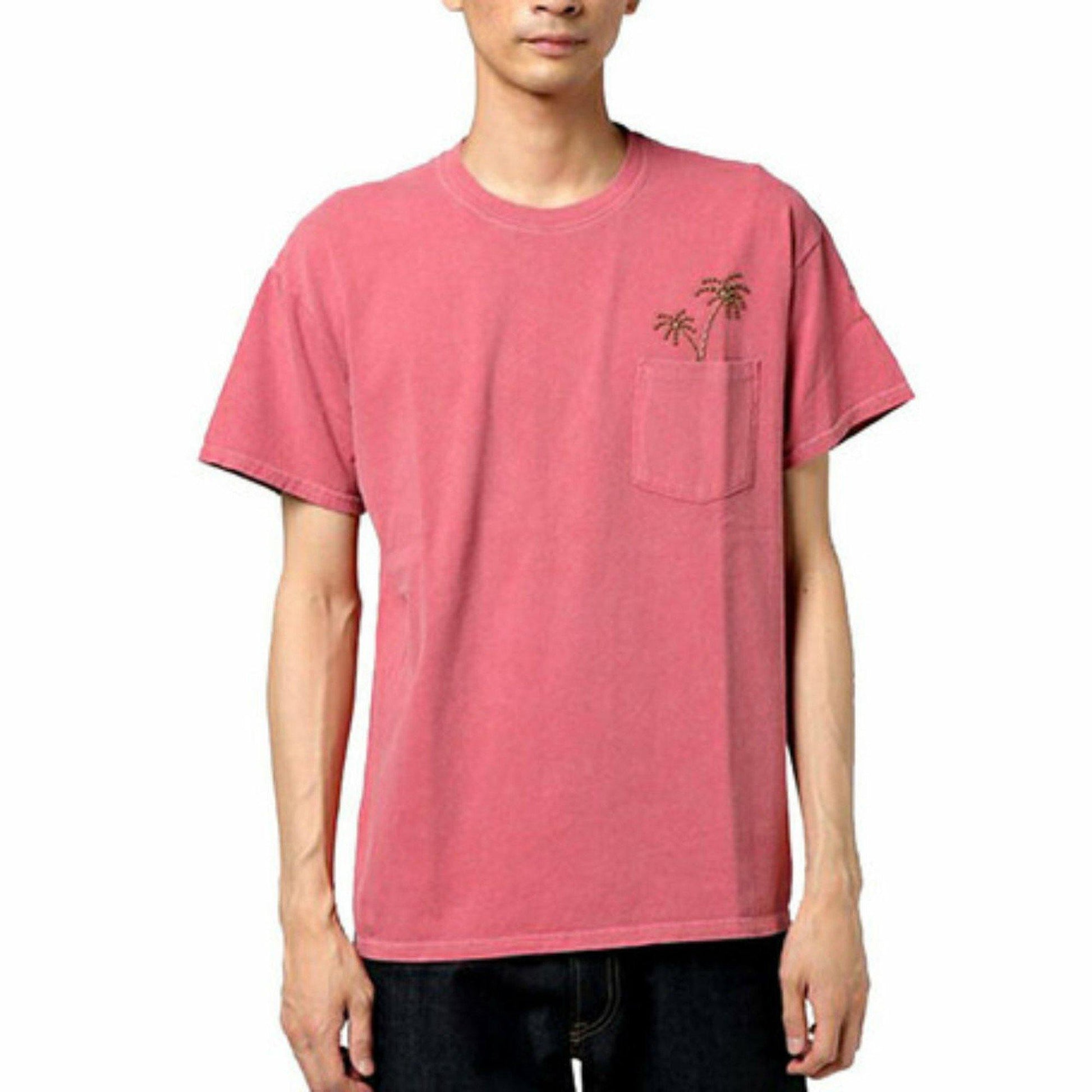 Studs PK Tee | ヤシの木をモチーフにしたスタッズ ポケットTシャツ - Sopwith camel