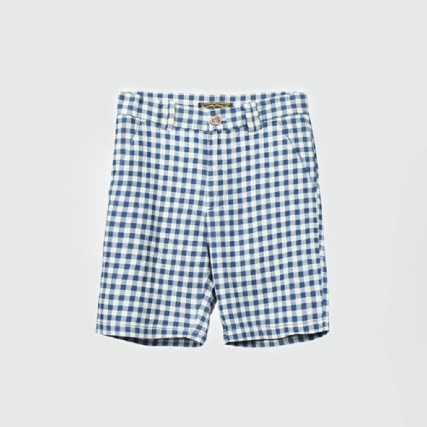 KRAVITZ (クラヴィッツ) | 8GUYS ギンガムチェック柄ショートパンツ〈Blue〉 - Sopwith camel