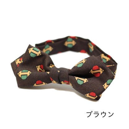 【日本製】 レトロ柄 蝶ネクタイ - Sopwith camel