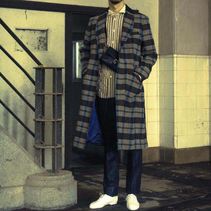 OR GLORY | Plaid Tweed Coat - Sopwith camel