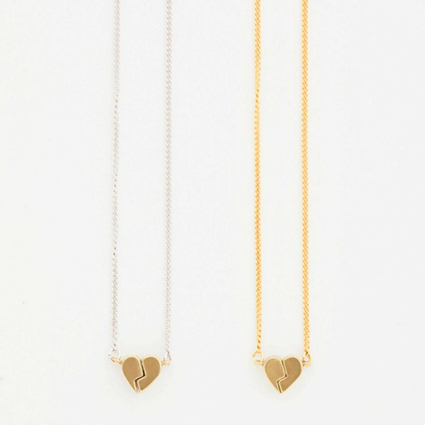 Aquvii(アクビ) | 磁石でくっつくハートがモチーフのネックレス Kissing Necklace [aq.095] - Sopwith camel