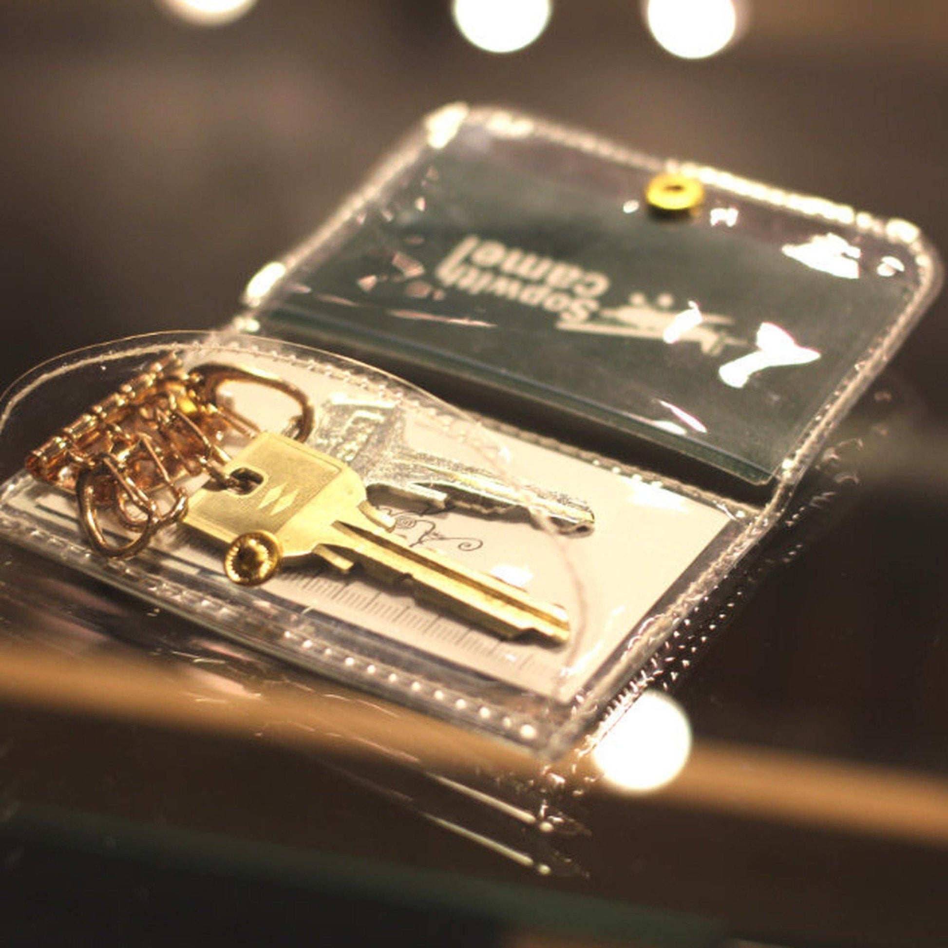 Aquvii(アクビ) | 透明シリーズ クリアキーケース Clear keycase [aq.082] - Sopwith camel