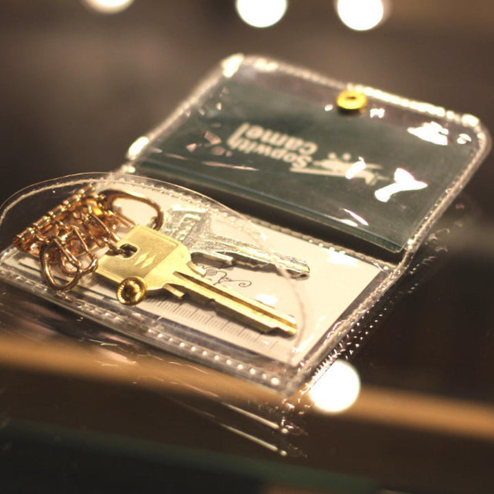 Aquvii(アクビ) | 透明シリーズ クリアキーケース Clear keycase [aq.082] - Sopwith camel