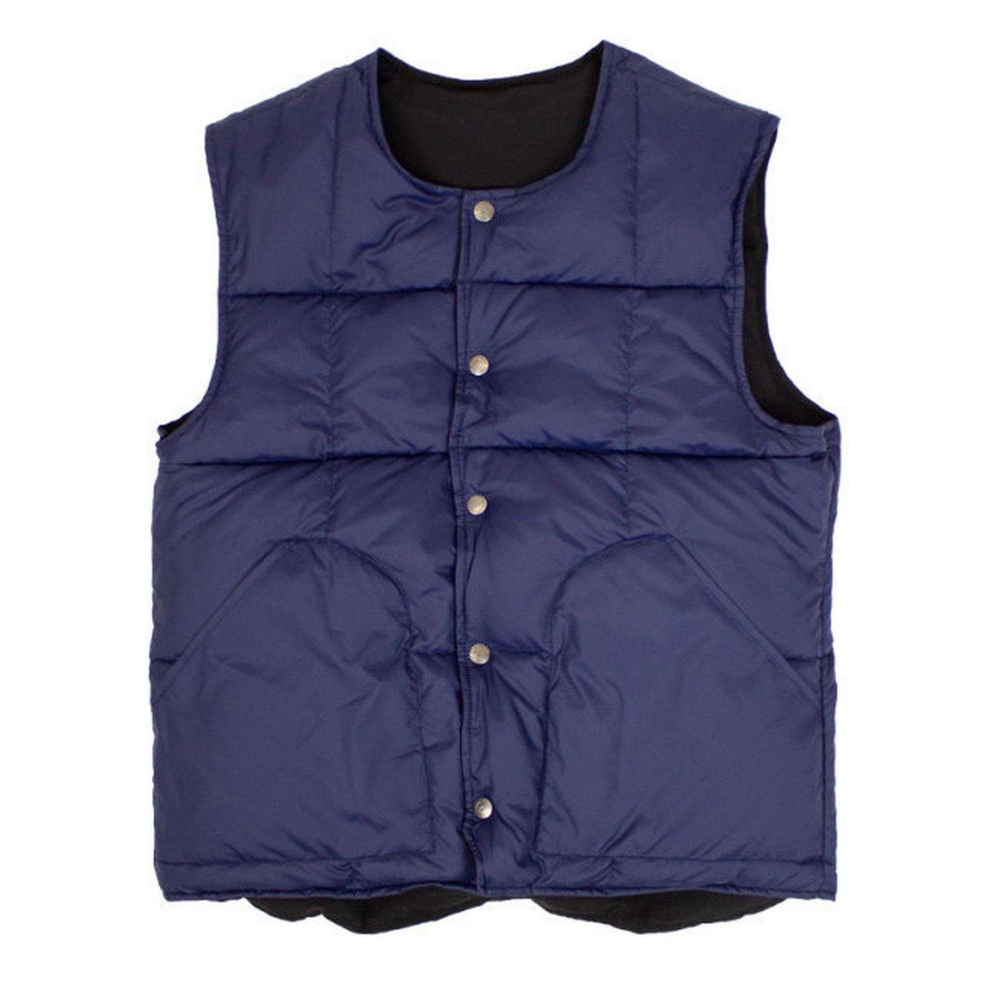MT.RAINIER DESIGN | リバーシブル ダウン ベスト〈Black〉 - Sopwith camel