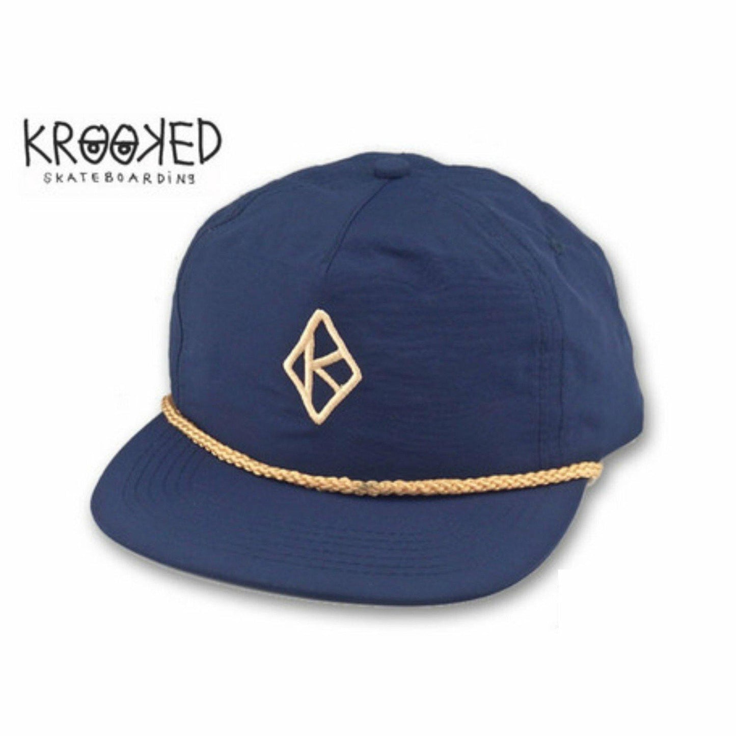 KROOKED (クルキッド) | マークゴンザレス トミーゲレロ スナップバック キャップ DIAMOND K 〈Navy〉 - Sopwith camel