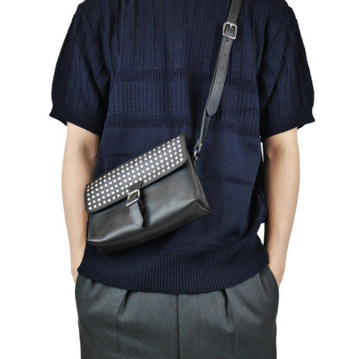 OR GLORY(オア グローリー) | Studs Mini Shoulder - Black - Sopwith camel