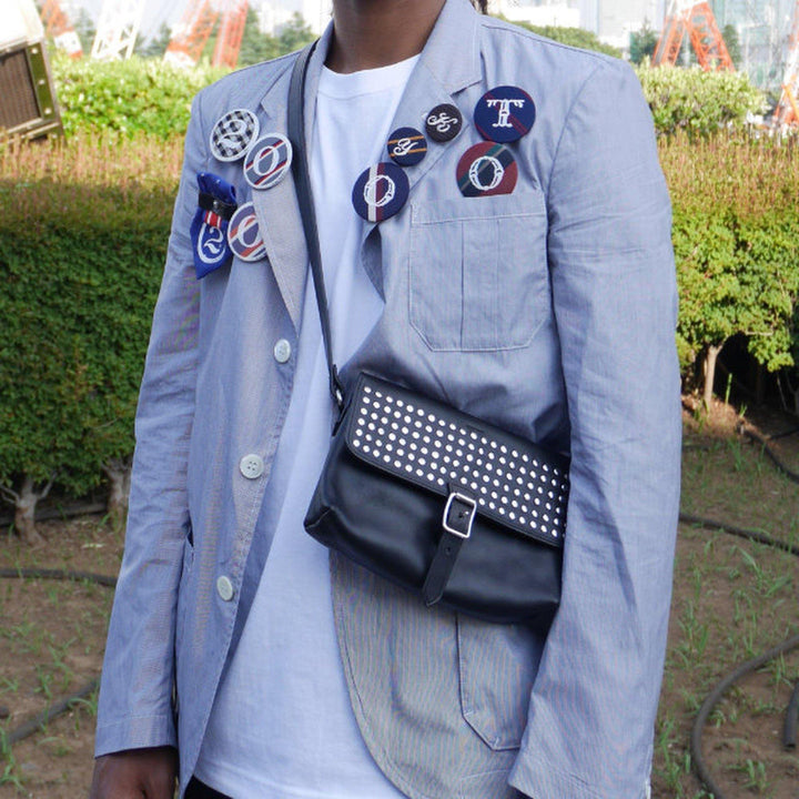 OR GLORY(オア グローリー) | Studs Mini Shoulder - Black - Sopwith camel