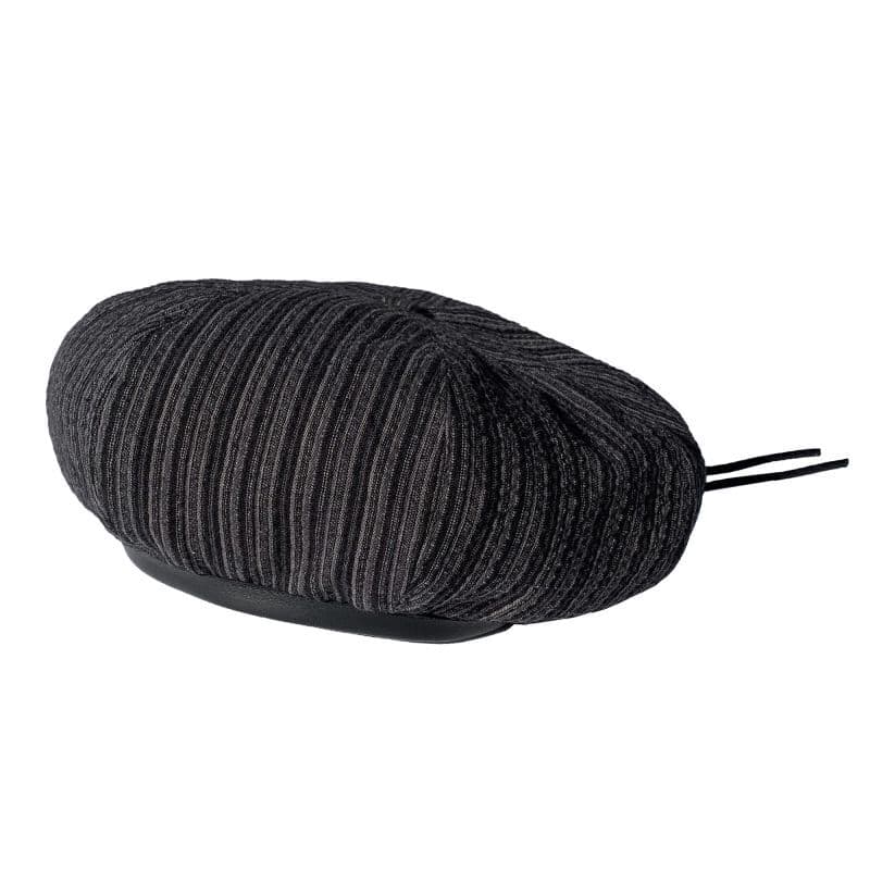 8Panels Army Beret〈Grey Stripe〉