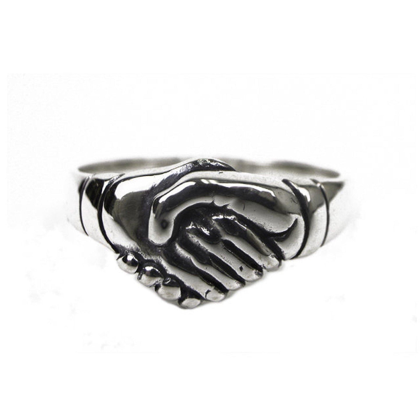 Lilac Original Archetype | 団結・約束の意味を持つ「握手」デザインのリング Unite Ring〈Silver〉 - Sopwith camel