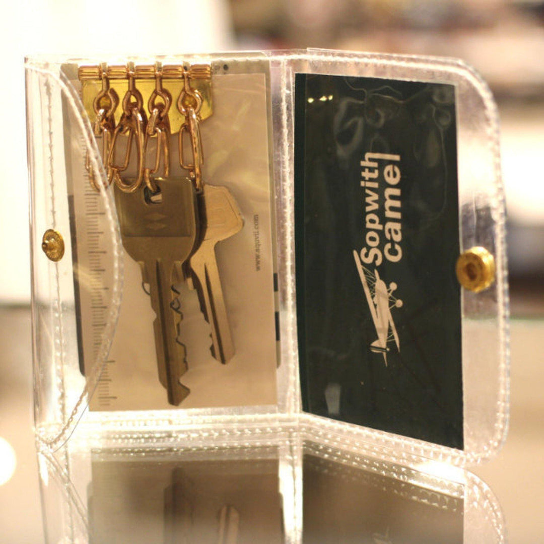 Aquvii(アクビ) | 透明シリーズ クリアキーケース Clear keycase [aq.082] - Sopwith camel