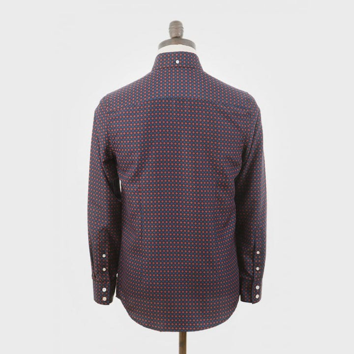 Art Gallery Clothing(アートギャラリークロージング) | FRAMPTON スパーク柄 ビーグルカラーBDシャツ - Sopwith camel