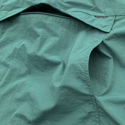 Original John (オリジナル ジョン) | ワッシャー加工のナイロン生地を使用した90'sアプローチ アノラック〈Green〉 - Sopwith camel