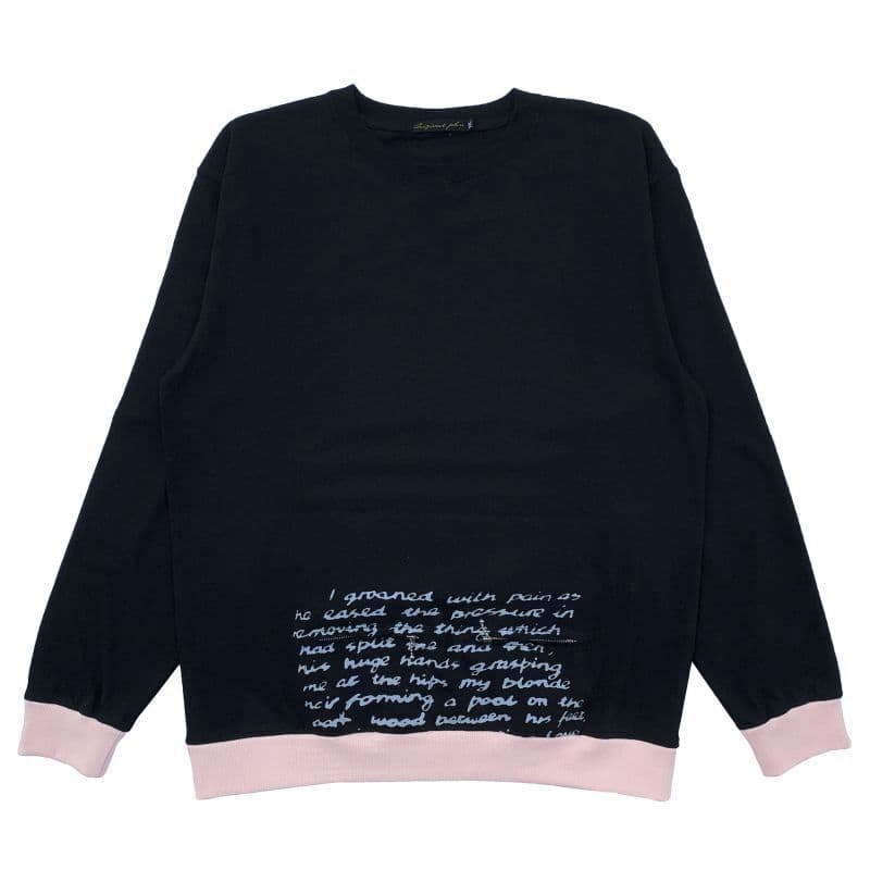 Original John (オリジナル ジョン) | BALLCHAIN L/S with PORNO TEXT [CT453] - Black - Sopwith camel