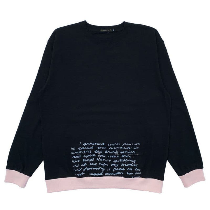 Original John (オリジナル ジョン) | BALLCHAIN L/S with PORNO TEXT [CT453] - Black - Sopwith camel