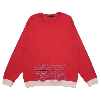 Original John (オリジナル ジョン) | BALLCHAIN L/S with PORNO TEXT [CT453] - Red - Sopwith camel