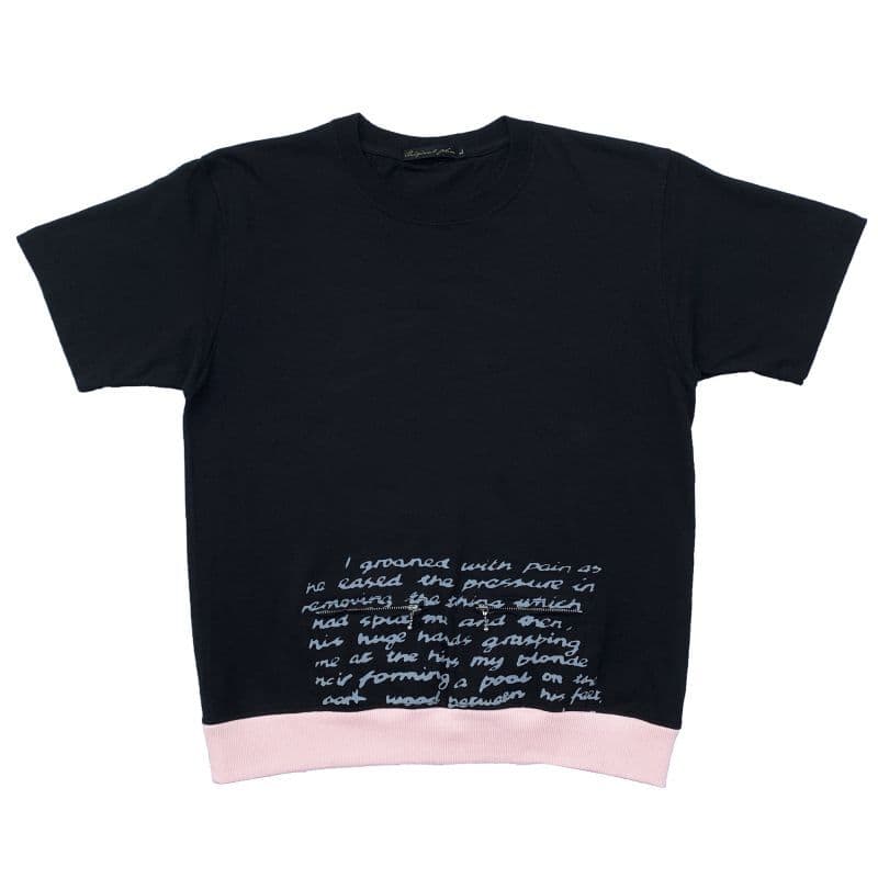 Original John (オリジナル ジョン) | BALLCHAIN S/S with PORNO TEXT [CT454] - Black - Sopwith camel