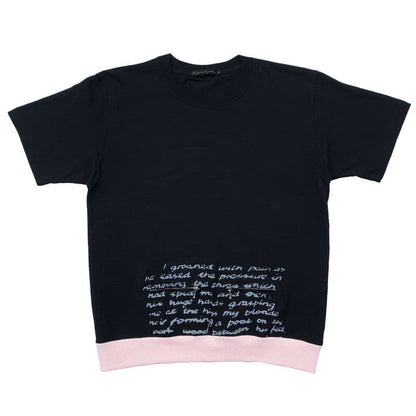 Original John (オリジナル ジョン) | BALLCHAIN S/S with PORNO TEXT [CT454] - Black - Sopwith camel