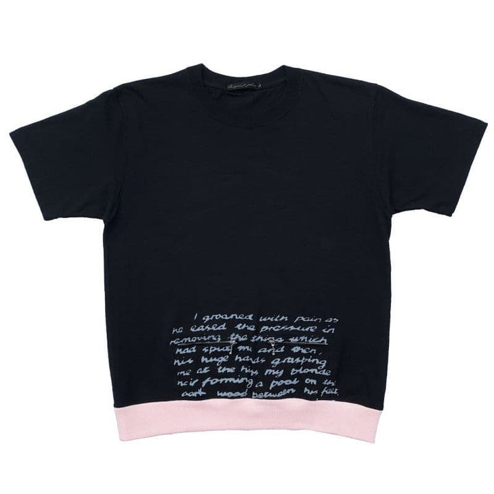 Original John (オリジナル ジョン) | BALLCHAIN S/S with PORNO TEXT [CT454] - Black - Sopwith camel