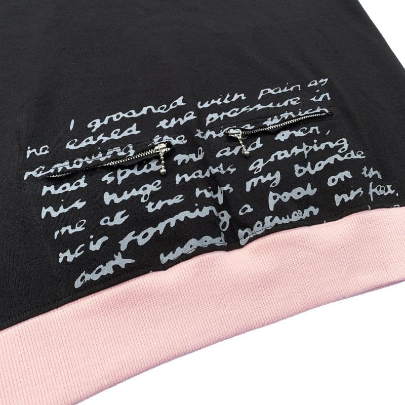 Original John (オリジナル ジョン) | BALLCHAIN S/S with PORNO TEXT [CT454] - Black - Sopwith camel