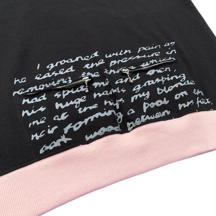 Original John (オリジナル ジョン) | BALLCHAIN S/S with PORNO TEXT [CT454] - Black - Sopwith camel