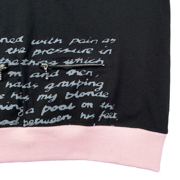 Original John (オリジナル ジョン) | BALLCHAIN S/S with PORNO TEXT [CT454] - Black - Sopwith camel