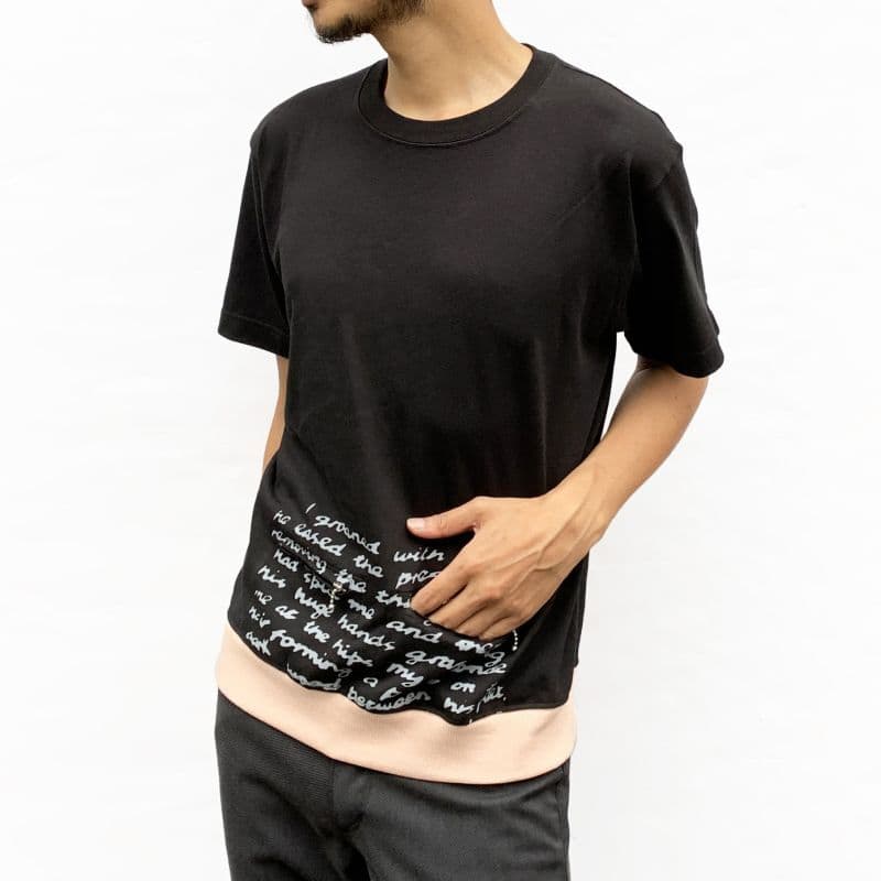 Original John (オリジナル ジョン) | BALLCHAIN S/S with PORNO TEXT [CT454] - Black - Sopwith camel