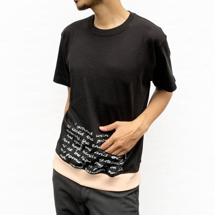 Original John (オリジナル ジョン) | BALLCHAIN S/S with PORNO TEXT [CT454] - Black - Sopwith camel