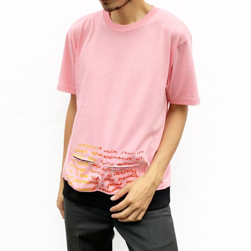 Original John (オリジナル ジョン) | BALLCHAIN S/S with PORNO TEXT [CT454] - Pink - Sopwith camel