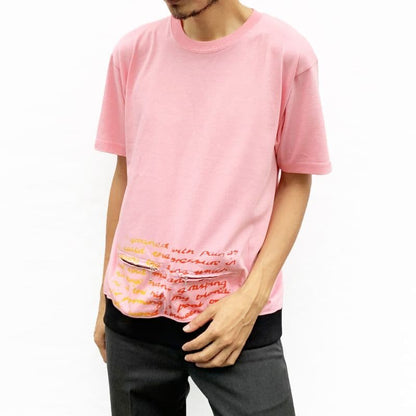 Original John (オリジナル ジョン) | BALLCHAIN S/S with PORNO TEXT [CT454] - Pink - Sopwith camel