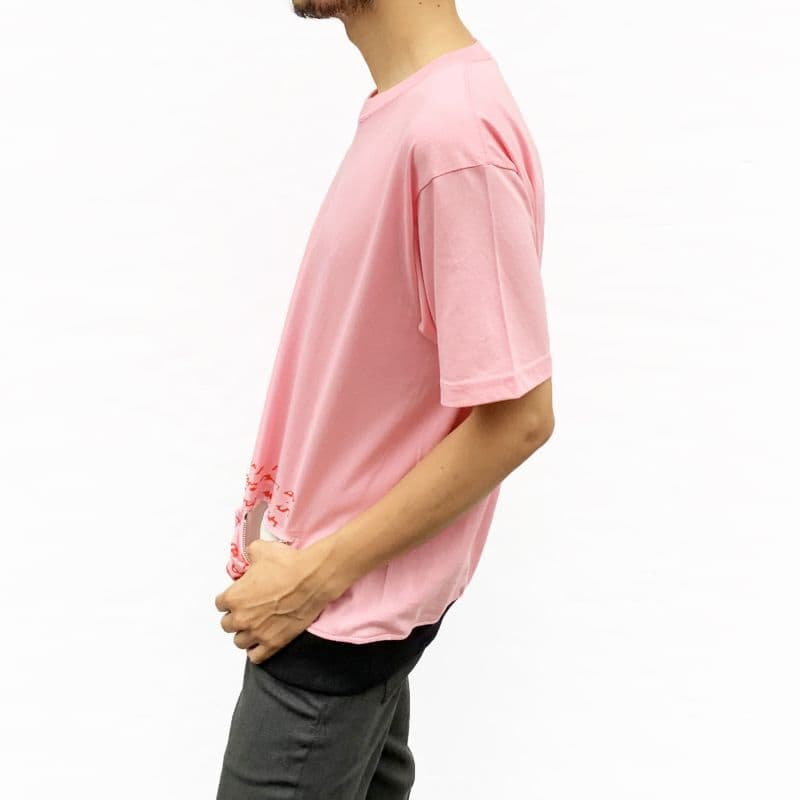 Original John (オリジナル ジョン) | BALLCHAIN S/S with PORNO TEXT [CT454] - Pink - Sopwith camel