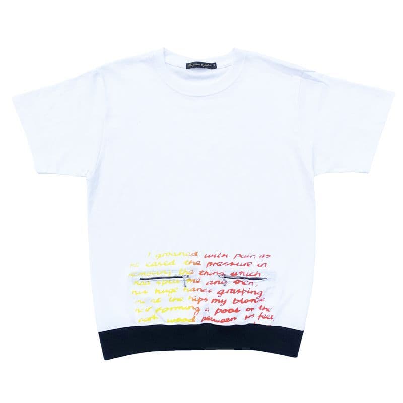 Original John (オリジナル ジョン) | BALLCHAIN S/S with PORNO TEXT [CT454] - White - Sopwith camel