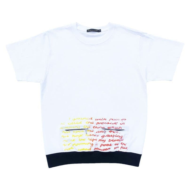 Original John (オリジナル ジョン) | BALLCHAIN S/S with PORNO TEXT [CT454] - White - Sopwith camel