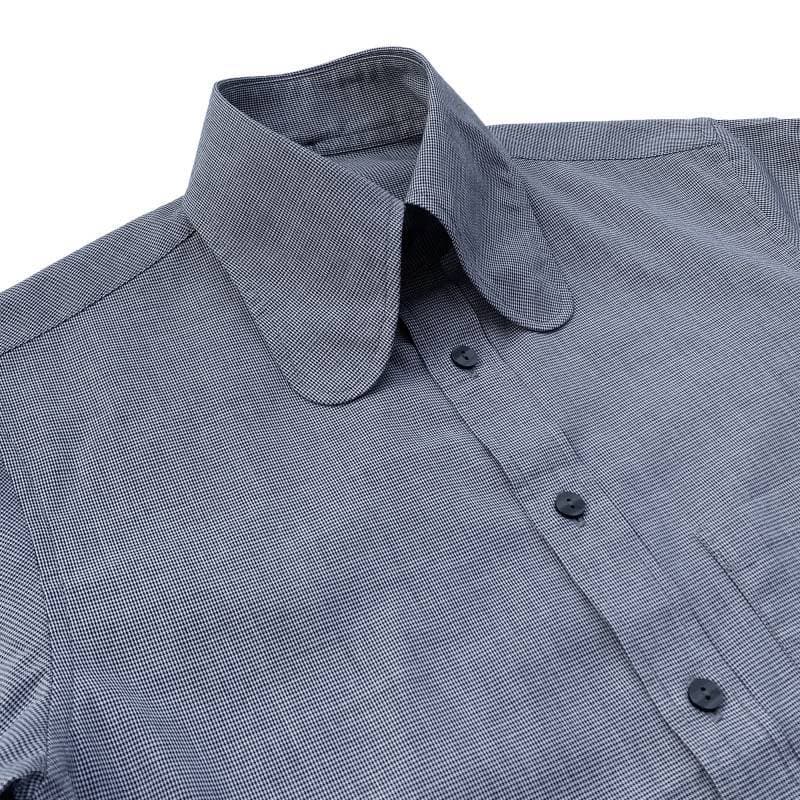 Original John(オリジナル ジョン) | BEAGLE COLLAR SHIRTS [SH472] - Houndstooth Grey - Sopwith camel