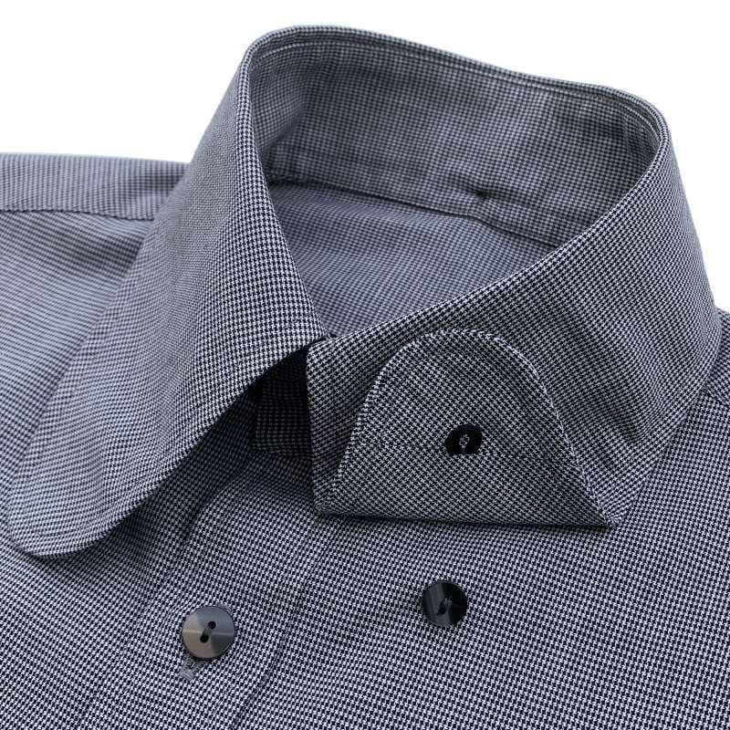 Original John(オリジナル ジョン) | BEAGLE COLLAR SHIRTS [SH472] - Houndstooth Grey - Sopwith camel