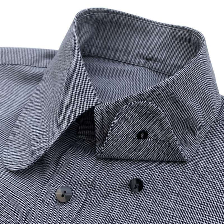 Original John(オリジナル ジョン) | BEAGLE COLLAR SHIRTS [SH472] - Houndstooth Grey - Sopwith camel