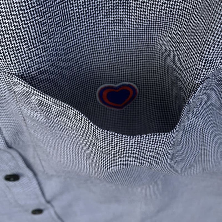 Original John(オリジナル ジョン) | BEAGLE COLLAR SHIRTS [SH472] - Houndstooth Grey - Sopwith camel