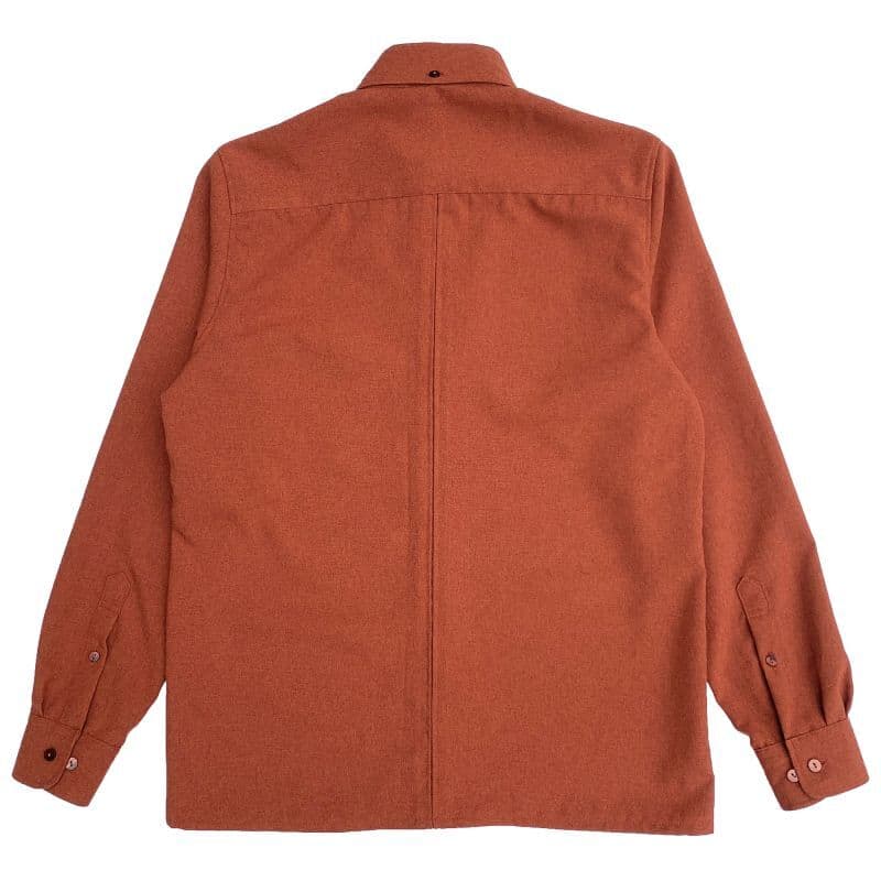 BEAGLE COLLAR SHIRTS [SH491] - Brick Orange