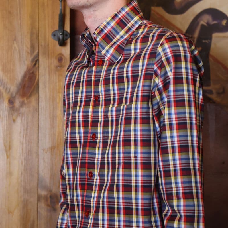 BEAGLE COLLAR SHIRTS [SH491] - Red