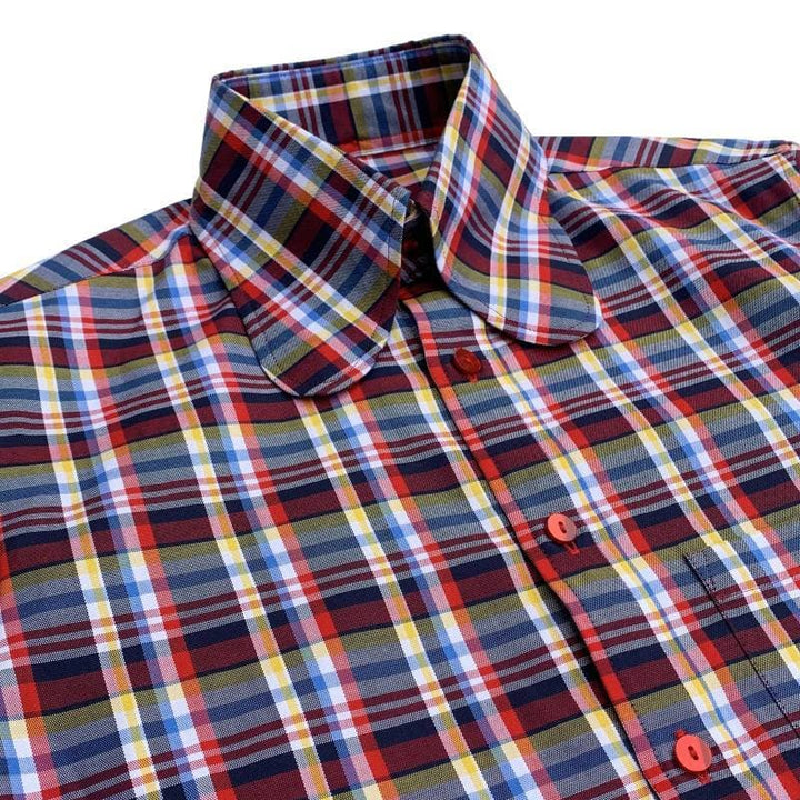 BEAGLE COLLAR SHIRTS [SH491] - Red