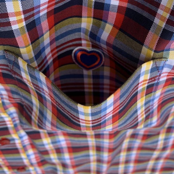 BEAGLE COLLAR SHIRTS [SH491] - Red