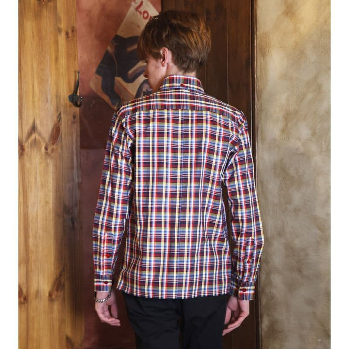 BEAGLE COLLAR SHIRTS [SH491] - Red