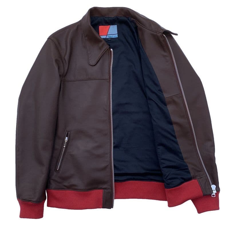 Original John(オリジナル ジョン) | BEAGLE LEATHER JK [JK426] - Brown - Sopwith camel