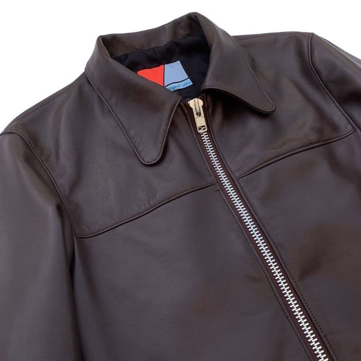 Original John(オリジナル ジョン) | BEAGLE LEATHER JK [JK426] - Brown - Sopwith camel