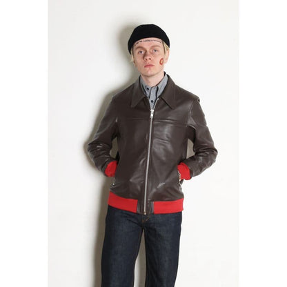 Original John(オリジナル ジョン) | BEAGLE LEATHER JK [JK426] - Brown - Sopwith camel