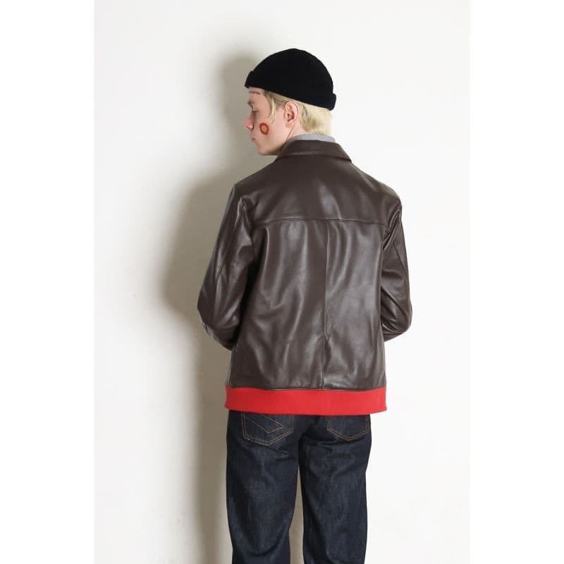 Original John(オリジナル ジョン) | BEAGLE LEATHER JK [JK426] - Brown - Sopwith camel