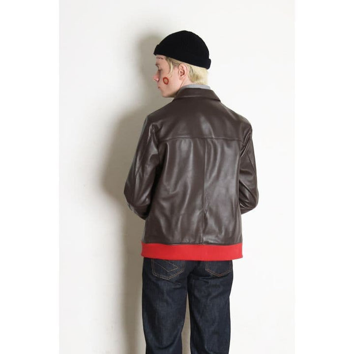 Original John(オリジナル ジョン) | BEAGLE LEATHER JK [JK426] - Brown - Sopwith camel