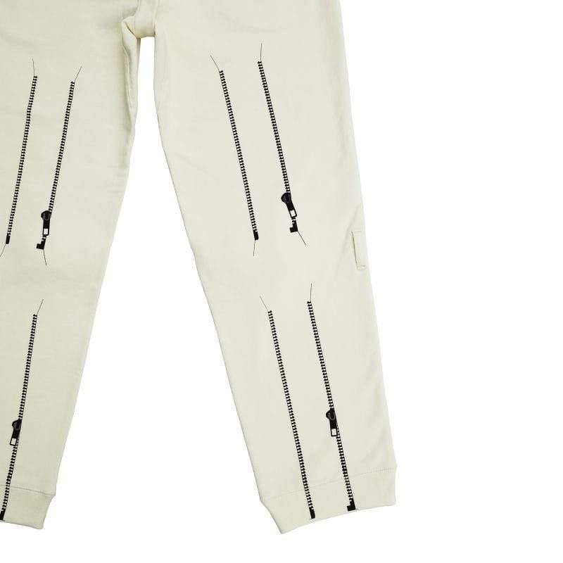 Original John(オリジナル ジョン) | ボンテージパンツのデザインを取り入れたスウェットパンツ〈Ivory〉 - Sopwith camel