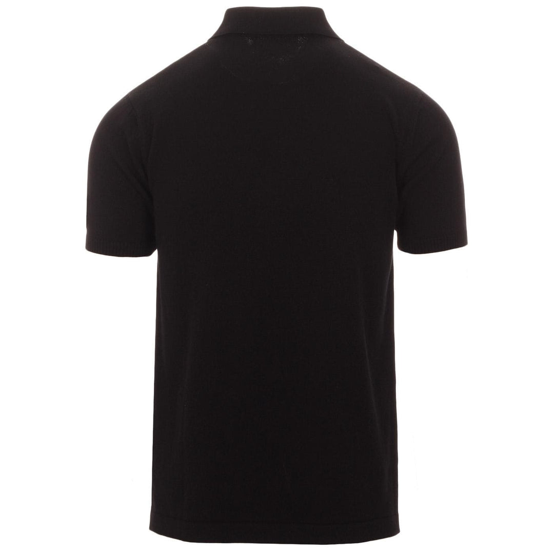 MADCAP ENGLAND(マッドキャップ イングランド) | BRANDO 60S MOD S/S KNITTED POLO - BLACK - Sopwith camel
