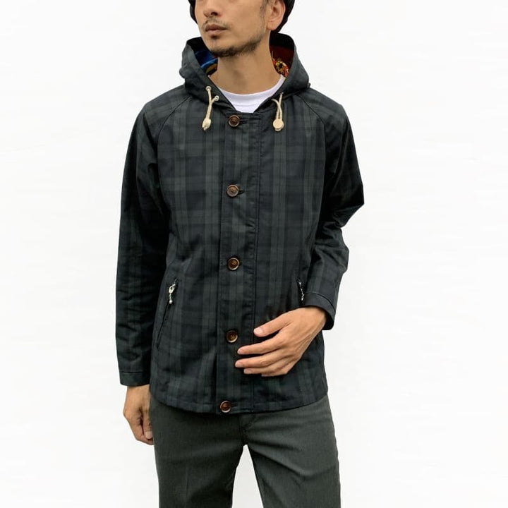 Original John (オリジナル ジョン) | ブリティッシュヴィンテージのディティールを取り入れたジップフーディ〈Black Watch〉 - Sopwith camel